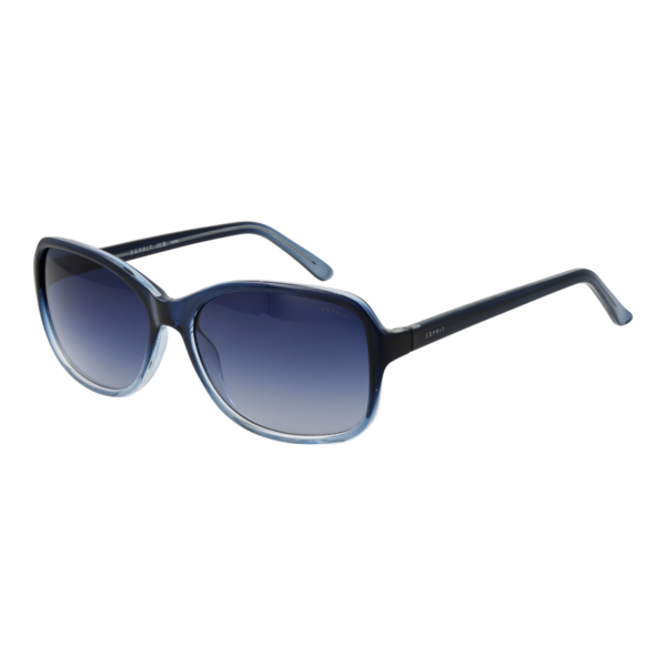 Esprit Oval Sonnenbrille ET39217 58543 in Blau – 45° Seitenansicht