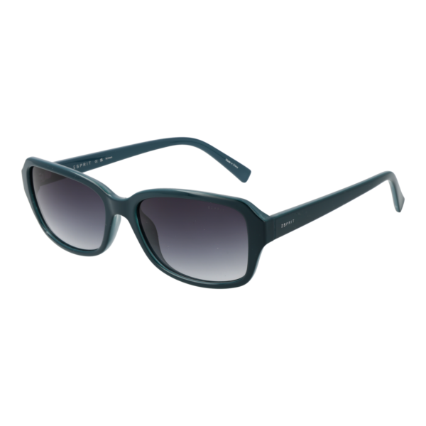 Esprit Rechteck Sonnenbrille ET39218 56508 in Blau – 45° Seitenansicht