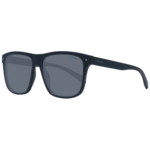 Polaroid Rechteck Sonnenbrille PLD 6041/S 56807M9 in Schwarz – 45° Seitenansicht