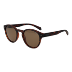 Polaroid Rund Sonnenbrille PLD 6042/S 49086SP in Braun – 45° Seitenansicht