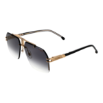 Carrera Quadrat Sonnenbrille CARRERA 1054/S 63RHLFQ in Gold – 45° Seitenansicht