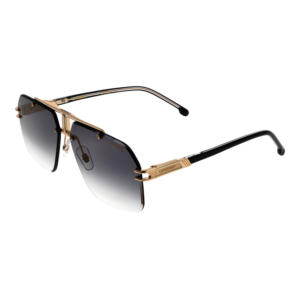 Carrera Quadrat Sonnenbrille CARRERA 1054/S 63RHLFQ in Gold – 45° Seitenansicht