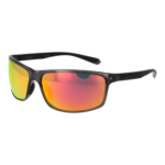 Polaroid Rechteck Sonnenbrille PLD 7036/S 63KB7OZ in Schwarz – 45° Seitenansicht