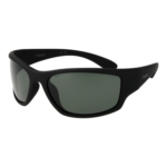 Polaroid Rechteck Sonnenbrille PLD 7005/S 63YYVRC in Schwarz – 45° Seitenansicht