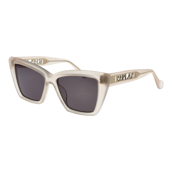 Replay Katzenaugen Sonnenbrille RY660S 5503 in Beige – 45° Seitenansicht