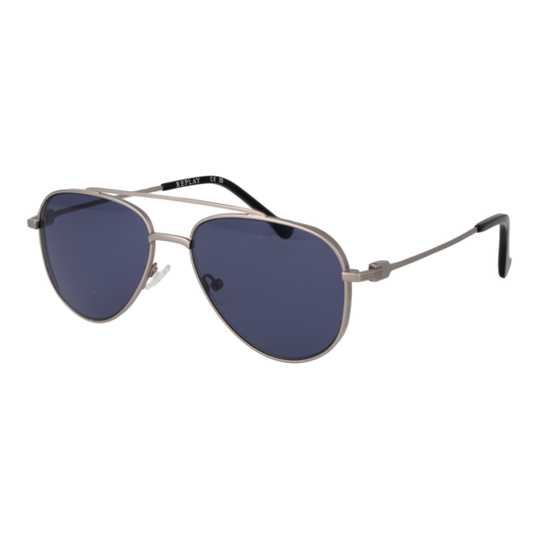 Replay Sonnenbrille RY489V 5502S – 45° Seitenansicht Replay Pilotenbrille Sonnenbrille RY489V 5502S in Gunmetal – 45° Seitenansicht