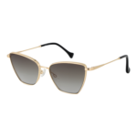 Replay Katzenaugen Sonnenbrille RY490V 5401S in Gold – 45° Seitenansicht