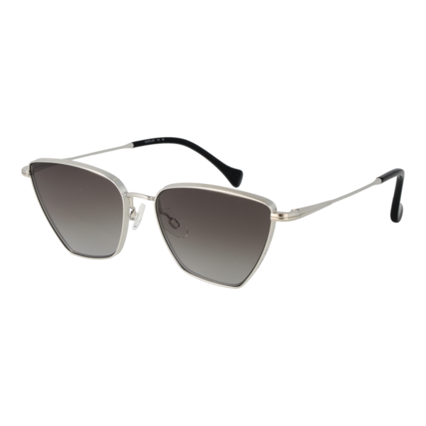 Replay Geometric Sonnenbrille RY490V 5402S in Silber – 45° Seitenansicht