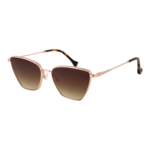 Replay Katzenaugen Sonnenbrille RY490V 5403S in Rosé Gold – 45° Seitenansicht