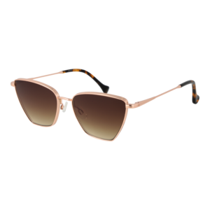 Replay Katzenaugen Sonnenbrille RY490V 5403S in Rosé Gold – 45° Seitenansicht