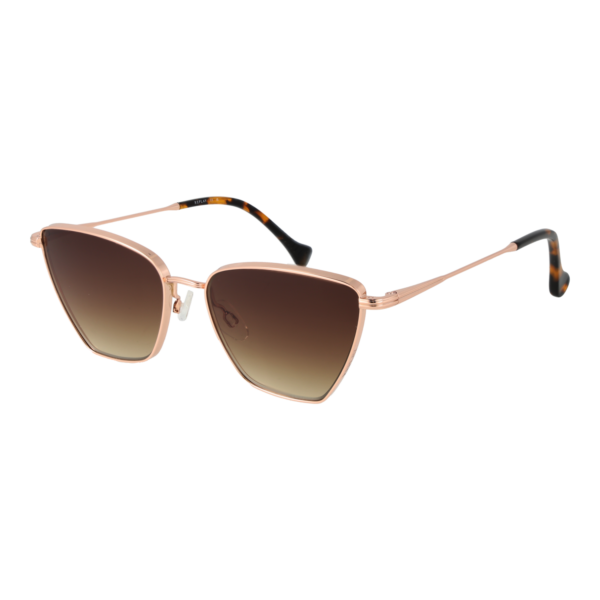 Replay Katzenaugen Sonnenbrille RY490V 5403S in Rosé Gold – 45° Seitenansicht