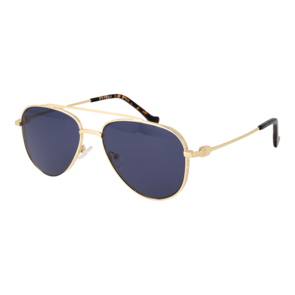 Replay Pilotenbrille Sonnenbrille RY489V 5501S in Gold – 45° Seitenansicht