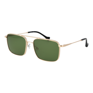 Replay Rechteck Sonnenbrille RY491V 5601S in Gold – 45° Seitenansicht