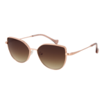 Replay Katzenaugen Sonnenbrille RY492V 5402S in Rosé Gold – 45° Seitenansicht