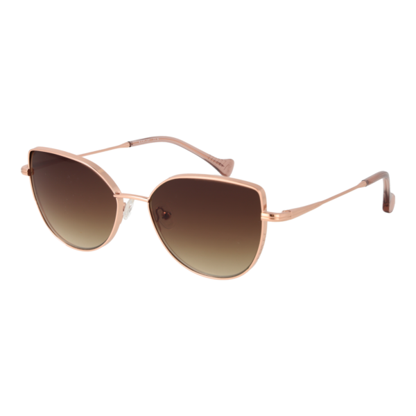 Replay Katzenaugen Sonnenbrille RY492V 5402S in Rosé Gold – 45° Seitenansicht