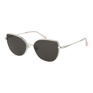 Replay Katzenaugen Sonnenbrille RY492V 5403S in Silber – 45° Seitenansicht