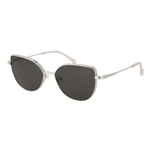 Replay Katzenaugen Sonnenbrille RY492V 5403S in Silber – 45° Seitenansicht