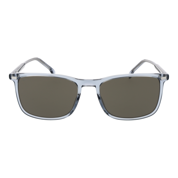 Boss Sonnenbrille BOSS 1879/S 56PJPIR – Frontansicht mit Azetat Rahmen und Grau Gläsern