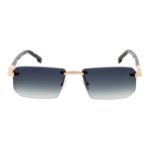 Boss Sonnenbrille BOSS 1918/S 57J5GD6 – Frontansicht mit Metall Rahmen und Grün Gläsern