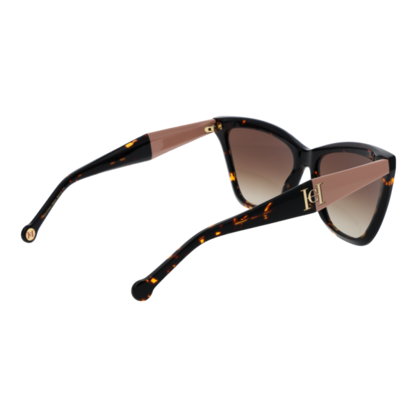 Rückansicht der Carolina Herrera Sonnenbrille HER 0374/S 59086HA – Azetat Rahmen