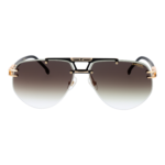 Carrera Sonnenbrille CARRERA 1087/S 63I46D6 – Frontansicht mit Metall Rahmen und Braun Gläsern