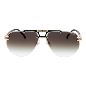 Carrera Sonnenbrille CARRERA 1087/S 63I46D6 – Frontansicht mit Metall Rahmen und Braun Gläsern