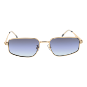 Carrera Sonnenbrille CARRERA 3087/S 56J5GGB – Frontansicht mit Metall Rahmen und Blau Gläsern