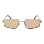 Carrera Sonnenbrille CARRERA 3087/S 56NOA70 – Frontansicht mit Metall Rahmen und Beige Gläsern