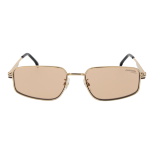 Carrera Sonnenbrille CARRERA 3087/S 56NOA70 – Frontansicht mit Metall Rahmen und Beige Gläsern