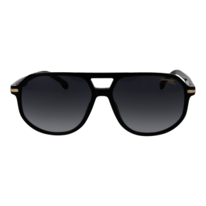 Carrera Sonnenbrille CARRERA 375/S 588079O – Frontansicht mit Azetat Rahmen und Grau Gläsern