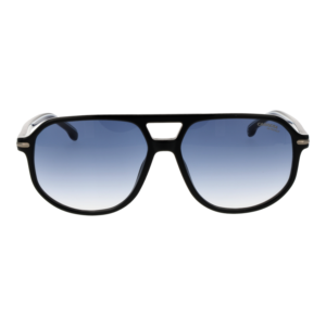 Carrera Sonnenbrille CARRERA 375/S 58D5108 – Frontansicht mit Azetat Rahmen und Blau Gläsern