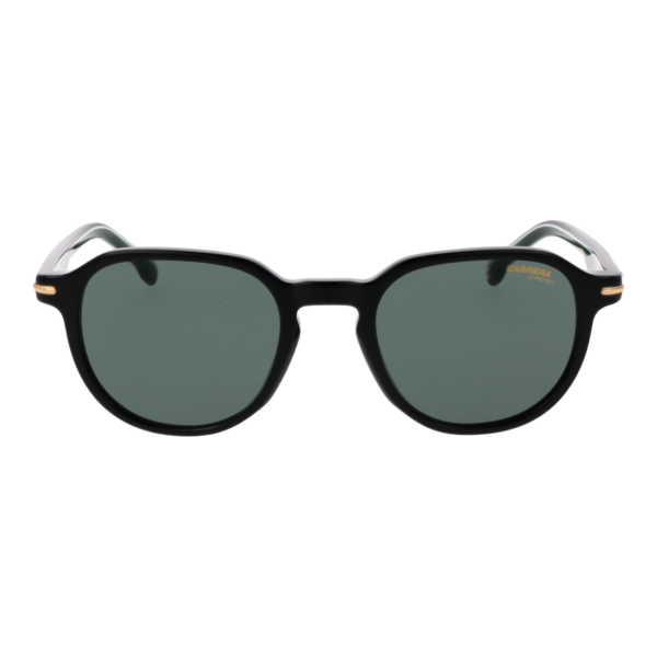 Carrera Sonnenbrille CARRERA 376/S 507ZJQT – Frontansicht mit Azetat Rahmen und Grün Gläsern