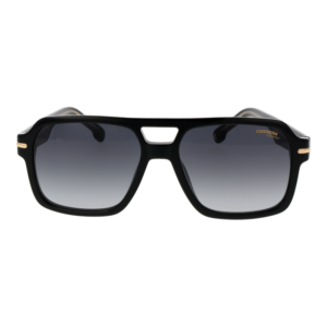 Carrera Sonnenbrille CARRERA 377/S 568079O – Frontansicht mit Azetat Rahmen und Grau Gläsern