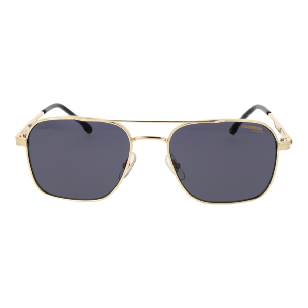 Carrera Sonnenbrille CARRERA 379/S 57J5GIR – Frontansicht mit Metall Rahmen und Grau Gläsern