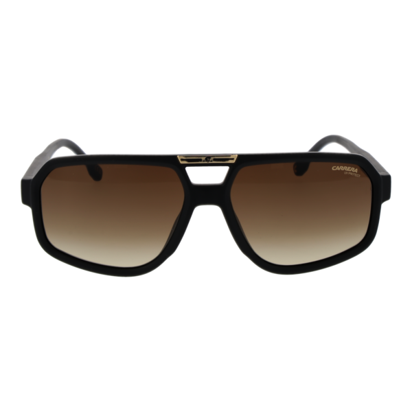 Carrera Sonnenbrille VICTORY C 26/S 5900386 – Frontansicht mit Polyamid Rahmen und Braun Gläsern