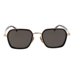 David Beckham Sonnenbrille DB 1194/G/S 53RHLIR – Frontansicht mit Metall Rahmen und Grau Gläsern