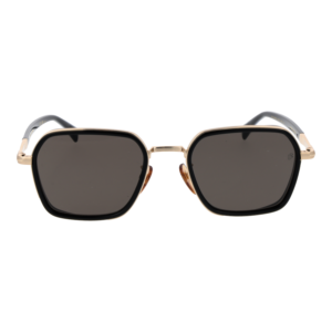 David Beckham Sonnenbrille DB 1194/G/S 53RHLIR – Frontansicht mit Metall Rahmen und Grau Gläsern
