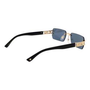 Rückansicht der Dsquared2 Sonnenbrille D2 0189/S 57J5GIR – Metall Rahmen