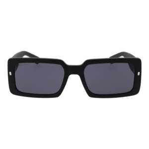 Dsquared2 Sonnenbrille ICON 0029/S 55003IR – Frontansicht mit Kunststoff Rahmen und Grau Gläsern