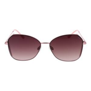 Esprit Sonnenbrille ET39149 57515 – Frontansicht mit Metall Rahmen und Pink Gläsern
