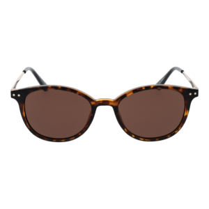 Esprit Sonnenbrille ET39160 50545 – Frontansicht mit Kunststoff Rahmen und Braun Gläsern