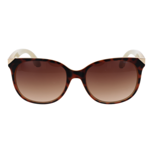 Esprit Sonnenbrille ET39165 56535 – Frontansicht mit Kunststoff Rahmen und Braun Gläsern