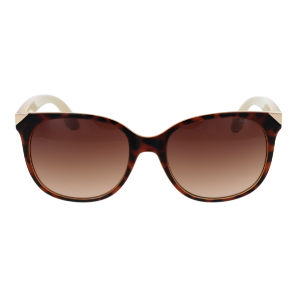 Esprit Sonnenbrille ET39165 56535 – Frontansicht mit Kunststoff Rahmen und Braun Gläsern