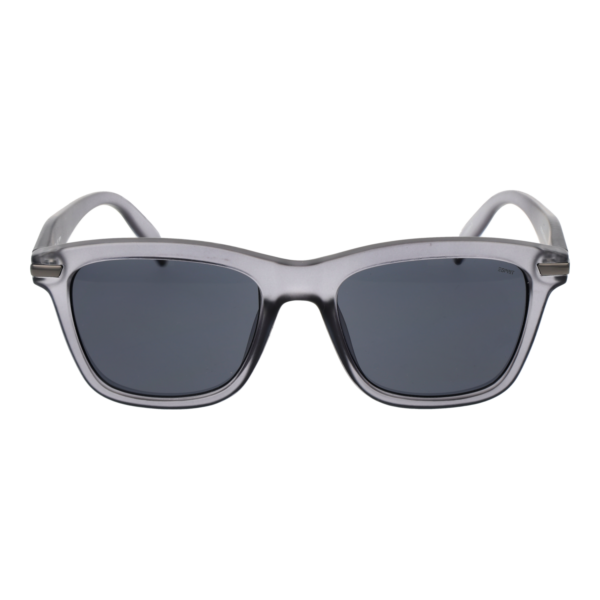 Esprit Sonnenbrille ET39196 52505 – Frontansicht mit Kunststoff Rahmen und Grau Gläsern