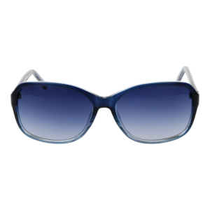 Esprit Sonnenbrille ET39217 58543 – Frontansicht mit Kunststoff Rahmen und Blau Gläsern