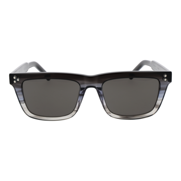 Hally & Son Sonnenbrille HSA19V 5302S – Frontansicht mit Azetat Rahmen und Grau Gläsern