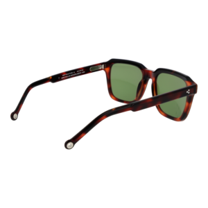 Rückansicht der Hally & Son Sonnenbrille HSA22V 5402S – Azetat Rahmen