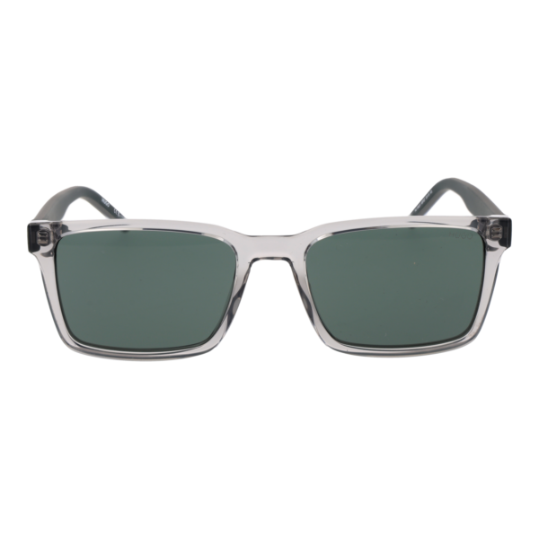 Hugo Sonnenbrille HG 1392/S 55KB7QT – Frontansicht mit Kunststoff Rahmen und Grün Gläsern