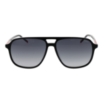 Hugo Sonnenbrille HG 1398/S 588079O – Frontansicht mit Azetat Rahmen und Grau Gläsern