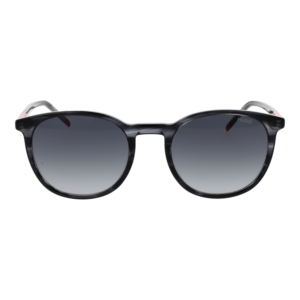 Hugo Sonnenbrille HG 1400/G/S 532W89O – Frontansicht mit Azetat Rahmen und Grau Gläsern